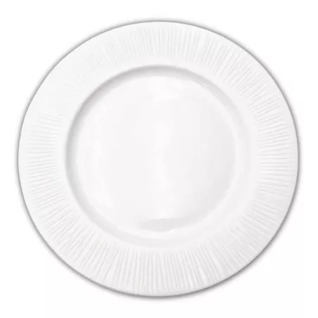 Plato Redondo de Ceramica de Borde Delgado de 26.5 Centimetros TIPS CT731