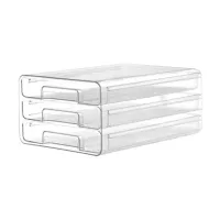 Contenedor para Almacenaje de Plastico de 3 Niveles TIPS HLJ-128