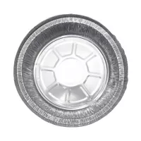 Molde de Aluminio Desechable Redondo de 23.4 x 4.5 Centimetros, Paquete de 4 Unidades TIPS AFT01-05 2