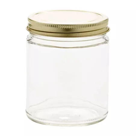 Frasco de Vidrio Transparente Vintange de 250 Mililitros TIPS A-185