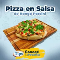 Pizza en Salsa de Hongo Porcini TIPS RA0000740
