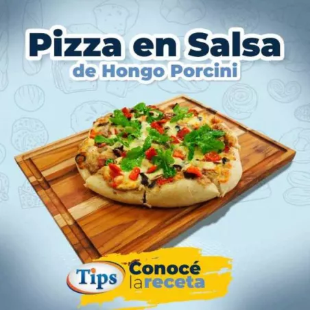 Pizza en Salsa de Hongo Porcini TIPS RA0000740