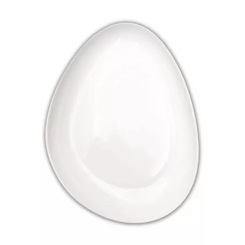 Plato Triangular Coupe de Ceramica de 30 x 21.5 Centimetros TIPS CT764