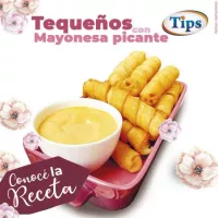 Tequenos con Mayonesa Picante y Chile Morron TIPS RA0001046