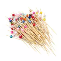 Pincho de Bolas de Bambu 12 Centimetros, Paquete de  50 Unidades TIPS ARK25-45