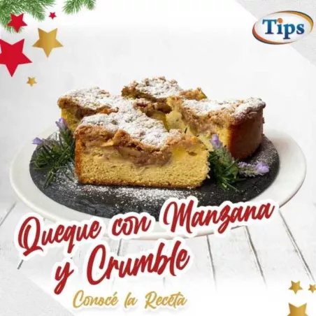 Queque con Manzana y Crumble TIPS RA0000453