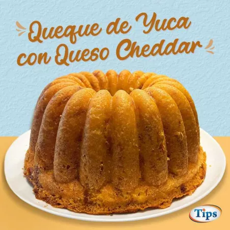 Queque de Yuca con Queso Cheddar TIPS RA0000267