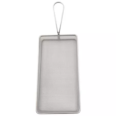 Canasta Mini para Snacks Plateada 10 x 5 x 2 Pulgadas TIPS B-284 / SILVER