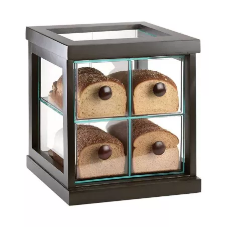 Urna Exhibidora para Reposteria con 4 Compartimientos MASTER CHEF 6305