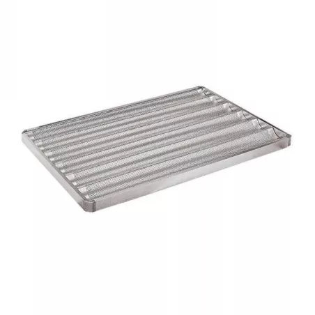 Molde Perforado para Baguette de 5 Cavidades de 60 x 40 Centimetros TIPS C-211