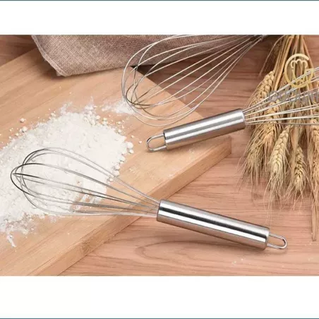 Batidor Globo de Acero Inoxidable de 12 Pulgadas TIPS B-177-1