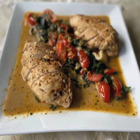 Pechugas de Pollo en Salsa Cremosa TIPS RA0000255