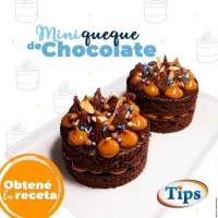 Mini Queque de Chocolate TIPS RA0000967