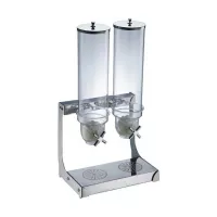 Dispensador para Cereal Doble de 8 Litros MASTER CHEF MP-2