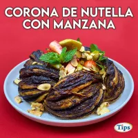Corona de Nutella con Manzana TIPS RA0000387