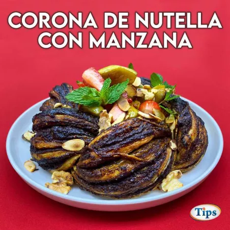 Corona de Nutella con Manzana TIPS RA0000387