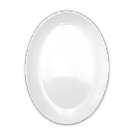 Plato Ovalado Coupe de Ceramica de 36 x 26 Centimetros TIPS CT770