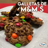 Galletas de Chocolate M y M TIPS RA0001107