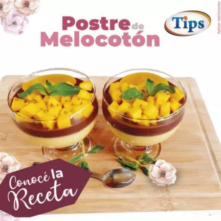 Postre de Melocoton TIPS RA0001008