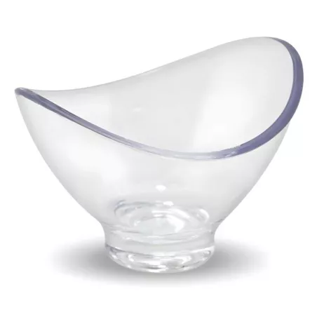 Bowl Transparente de Policarbonato de 13 x 9 x 8 Centimetros MASTER CHEF 9502