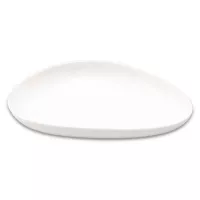 Plato Triangular Coupe de Ceramica de 30 x 21.5 Centimetros TIPS CT764