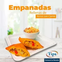 Empanadas Rellenas de Arroz con Carne TIPS RA0000608