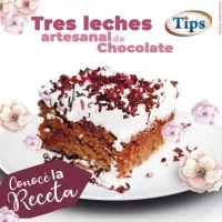 Tres Leches Artesanal de Chocolate TIPS RA0001054