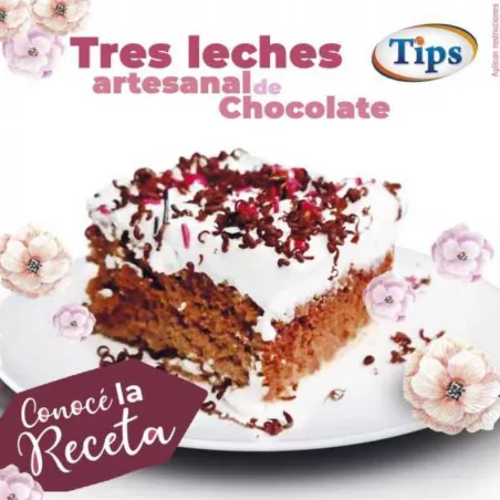 Tres Leches Artesanal de Chocolate TIPS RA0001054