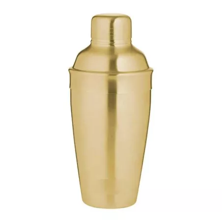 Coctelera Deluxe de Acero Inoxidable de Color Dorado de 750 Mililitros MASTER CHEF 9891841