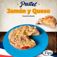 Pastel de Jamon y Queso TIPS RA0000428