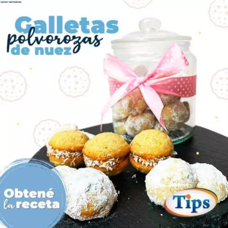 Galletas Polvorosas de Nuez TIPS RA0000947