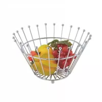 Canasta Conica Frutas Alambre SIN ASIGNAR 525