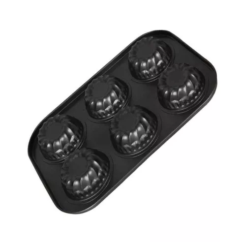 Molde para Cupcake Antiadherente de 6 Cavidades TIPS A-75 (BL)