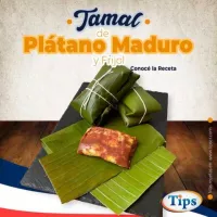 Tamal de Platano Maduro y Frijol TIPS RA0000483
