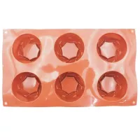 Molde de Silicon de Nido de 6 Cavidades TIPS RRA02-26 2