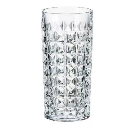 Vaso Alto Madrid de 300 Mililitros, Set de 6 Unidades VETRO DM304/HJ