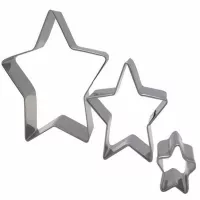 Cortador Fondant Estrella. TIPS E01