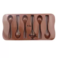 Molde de Silicon de Cucharas Medianas de 6 Cavidades MASTER CHEF 132 2