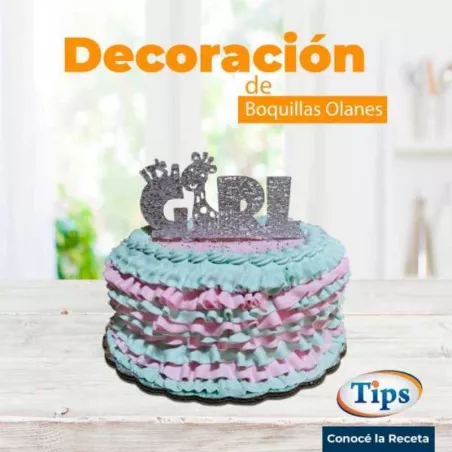 Decoracion de Boquillas Olanes TIPS RA0000591