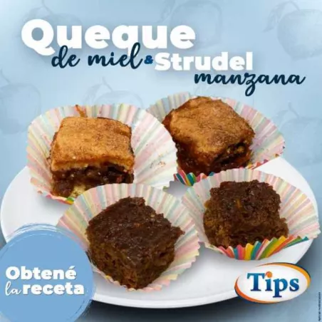 Queque de Miel y Strudel de Manzana Rosita TIPS RA0001017