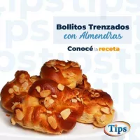 Bollitos Trenzados con Almendras TIPS RA0000533