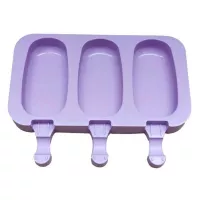 Molde de Silicon de Paleta de 3 Cavidades MASTER CHEF SP04