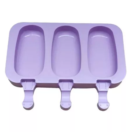 Molde de Silicon de Paleta de 3 Cavidades MASTER CHEF SP04