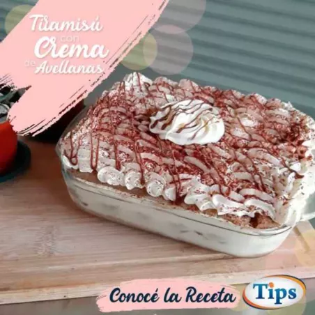 Tiramisu con Crema de Avellanas TIPS RA0000838