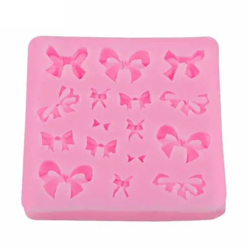 Molde de Silicon para Fondant de Lazos TIPS 030-48