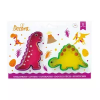 Cortador de Galletas de Dinosaurio, Set de 2 Unidades TIPS ZNP-161