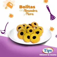 Bolitas de Almendra y Mora TIPS RA0000529