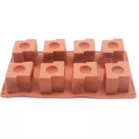 Molde de Silicon de Cubo de 8 Cavidades TIPS RRA02-99