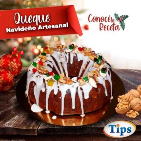 Queque Navideno Artesanal TIPS RA0001025