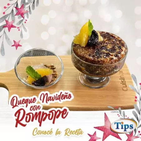 Queque Navideno con Rompope TIPS RA0000464